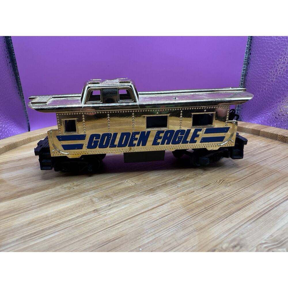 Golden Eagle caboose HO scale railroad‎ car Tyco